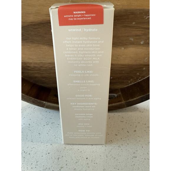 By Rosie Jane Everyday Body Milk Chill 5oz/148ml Full Size -‎ NEW in Box - Picture 10 of 11